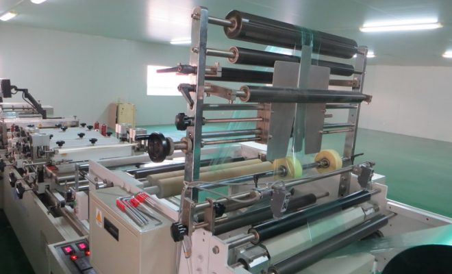 The production process of sterilization bags